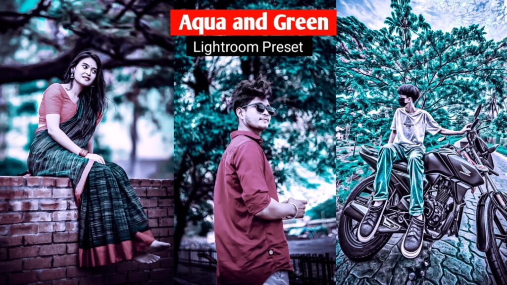 Aqua and Green Tone Lr Presets