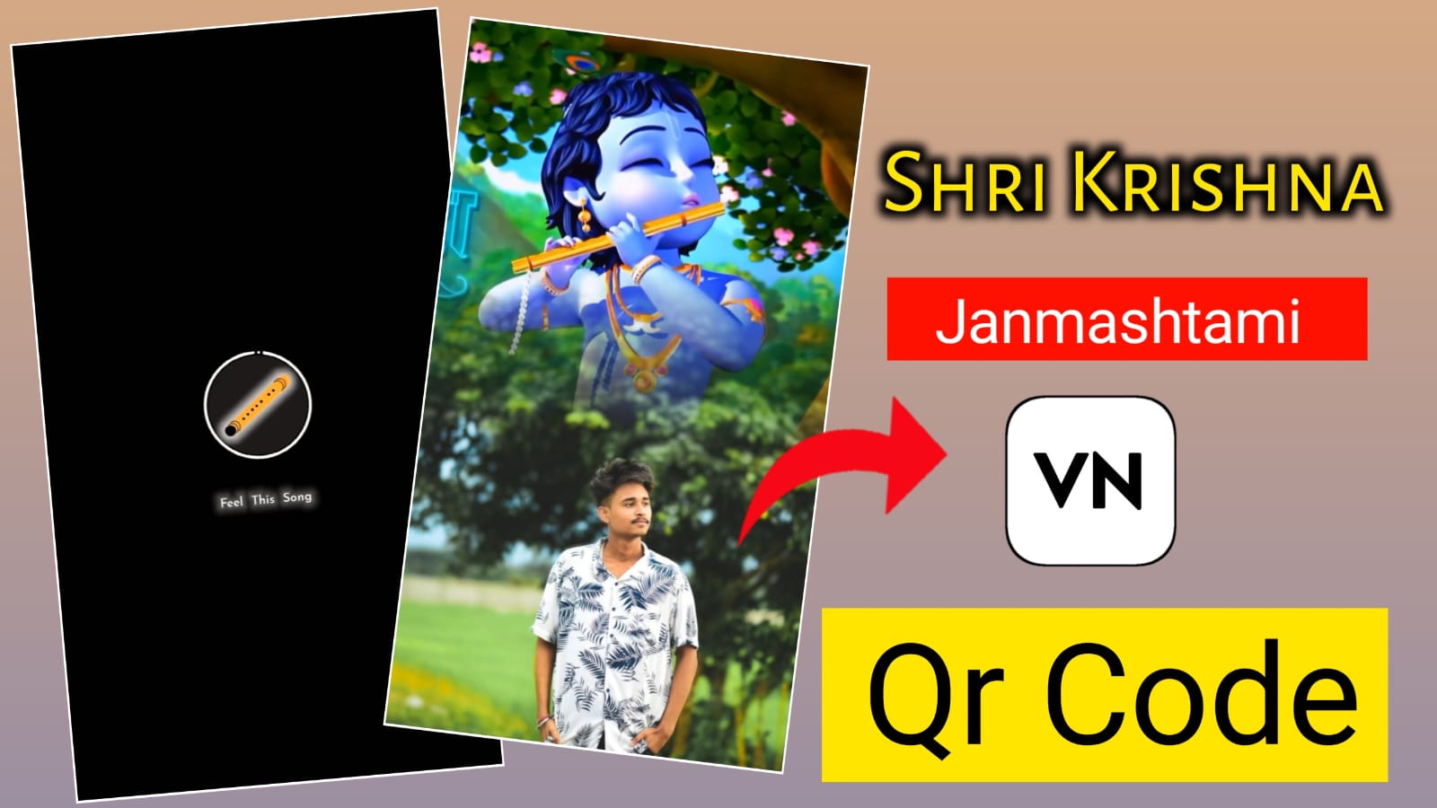 Shri Krishna Janmashtami Vn Template New Trend