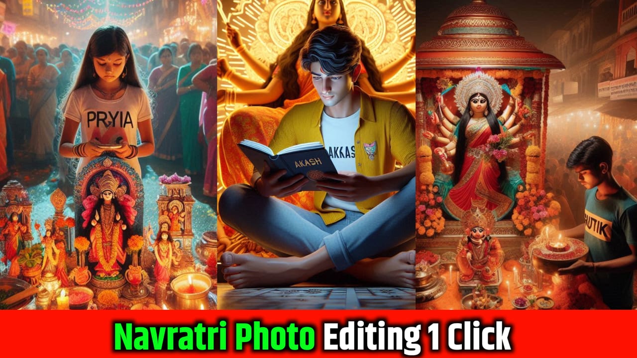 Navratri Ai Photo Editing 2024