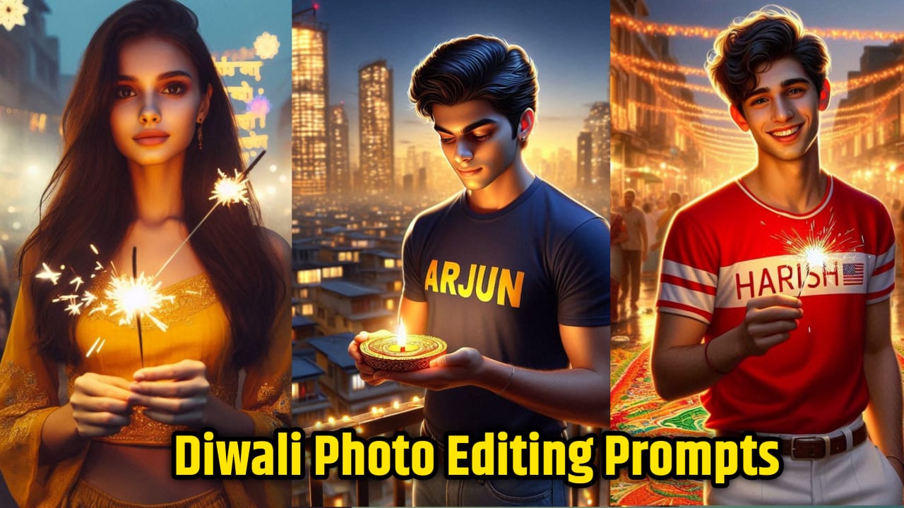 Diwali AI Photo Editing Prompts 2024 Bing Image Creator