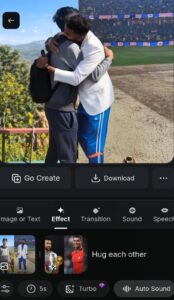 Hardik Pandya Ai Hug Video Editing 2025